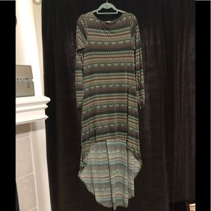Veronica M. high low dress great for Fall!